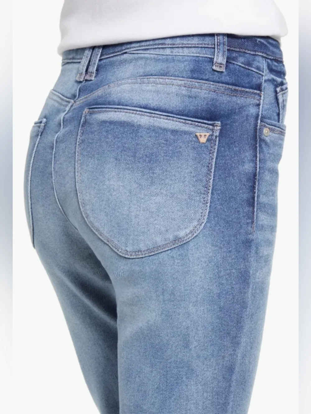 NWT Wit & Wisdom High Rise Women's Jeans Size 2 Denim Casual Streetwear - Picture 3 of 11